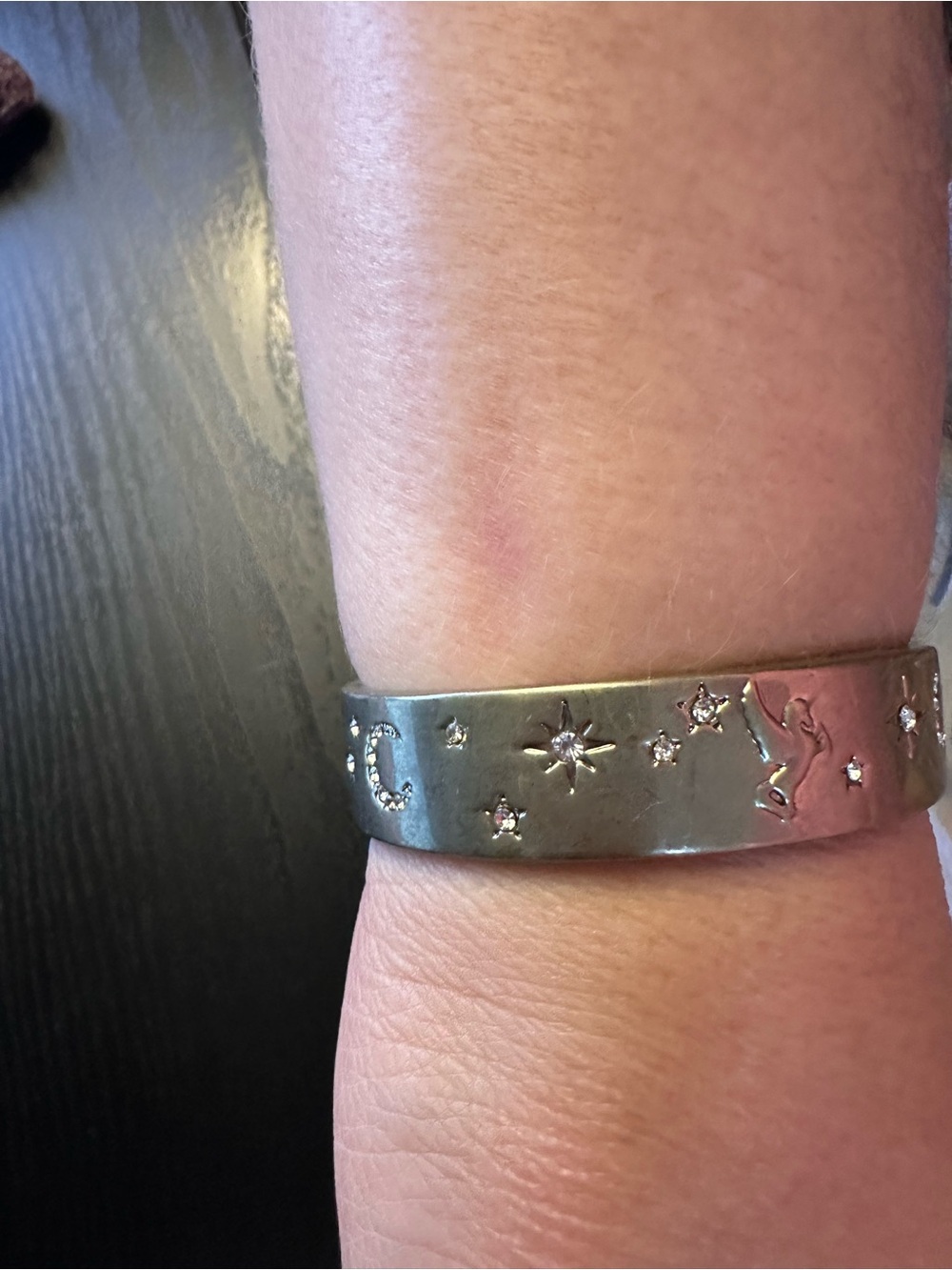 Gold unicorn bracelet